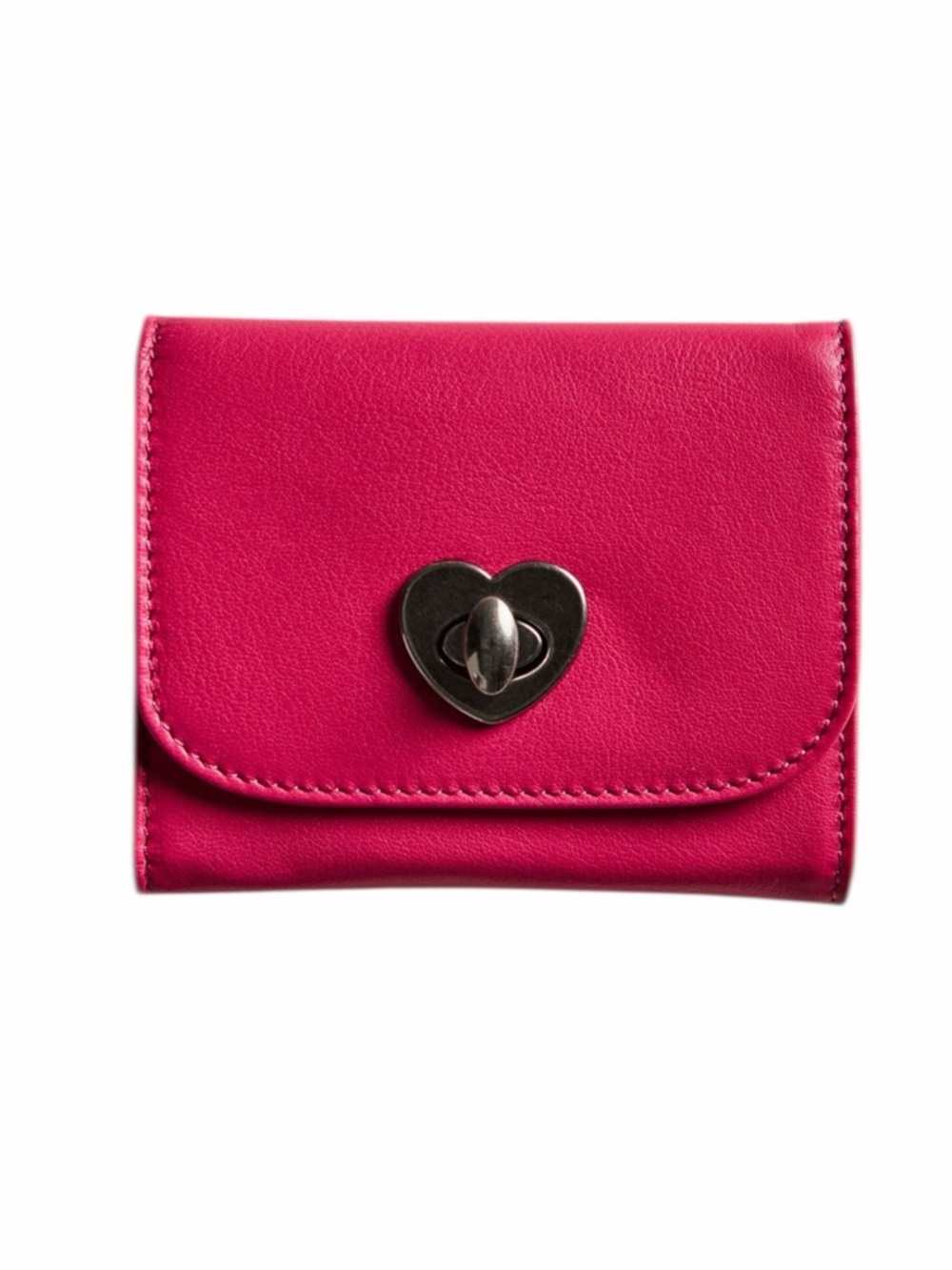 Free People Lock It Up Wallet In Love Potion Pink Leather NWT